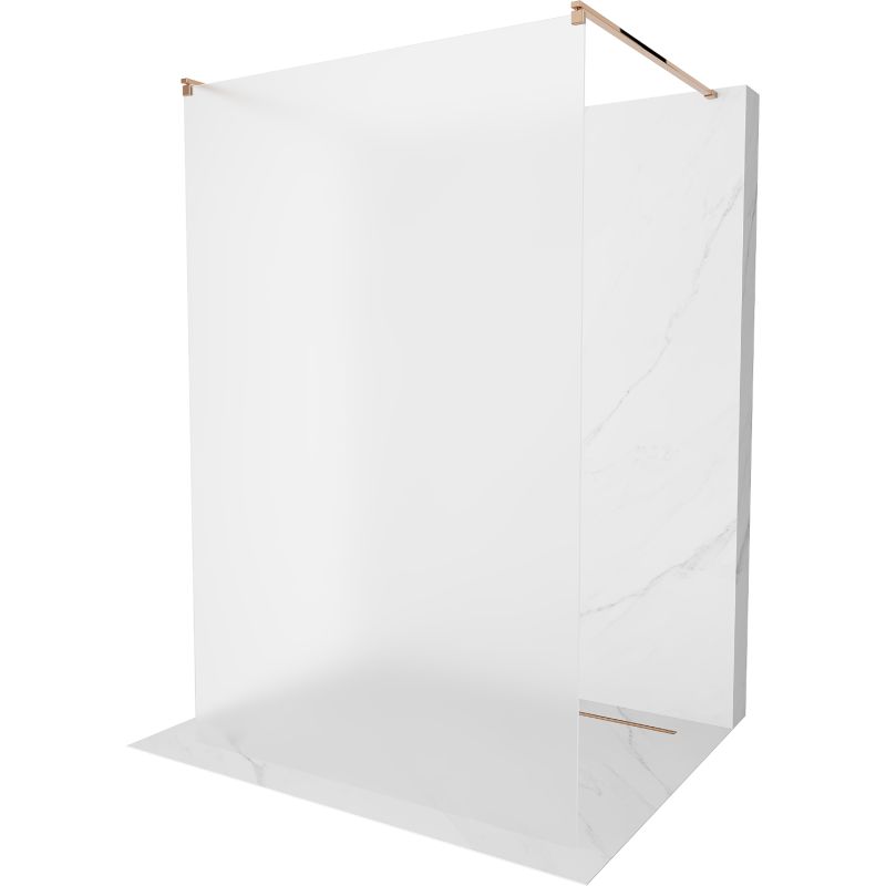 Ścianka prysznicowa Mexen Kioto różowe złoto 110x200 cm 800-110-002-60-30 1 szt.