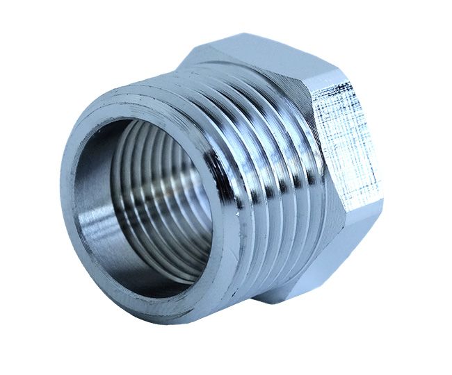 Redukcja 1/2" x 3/8" chrom