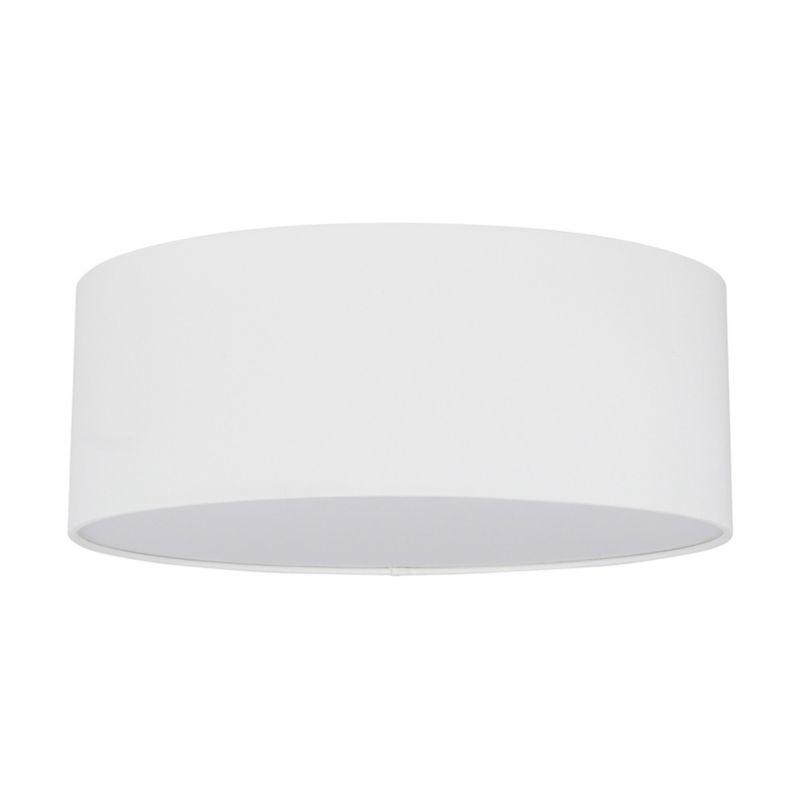 Lampa Sufitowa SPOT Light 1xLED 18W Klasyczna Biała Tkanina, Polski Producent, 1 szt.