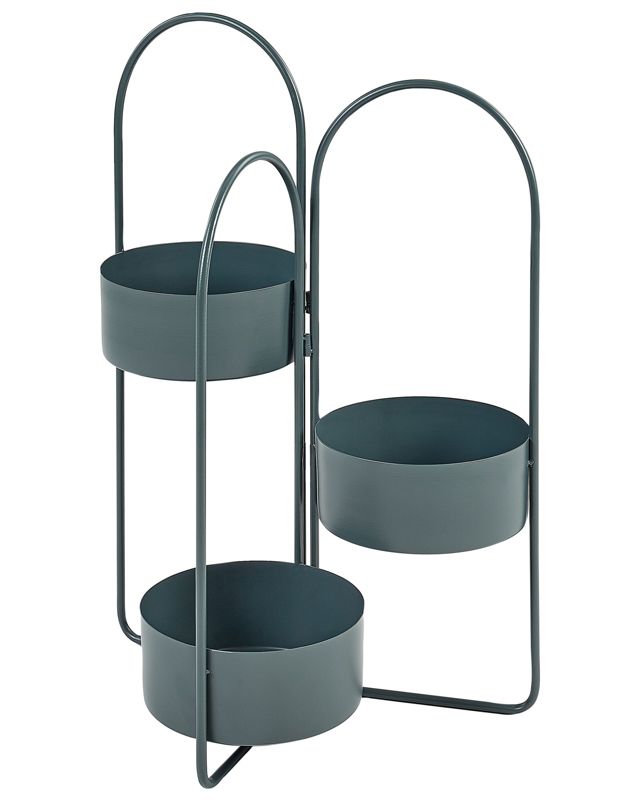 Stojak na kwiaty Colutena Metal Ciemnoniebieski 1 szt.