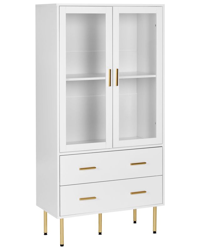 Witryna Milora 80 cm Biały 1 szt.