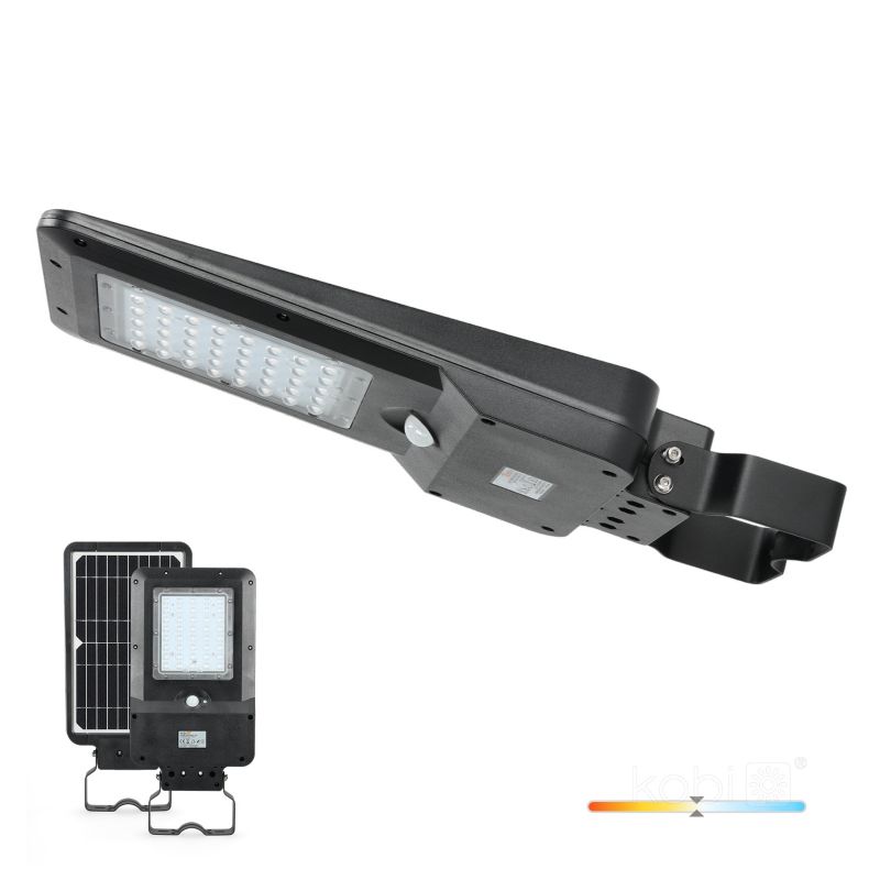 Oprawa drogowa z czujnikiem ruchu Kobi Solar LED 15W 4000K IP65 1szt.