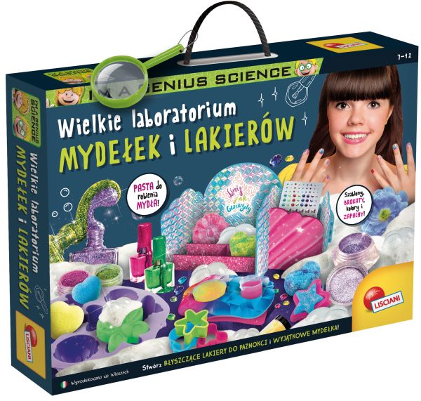 Lisciani Wielkie Laboratorium mydełek i lakierów