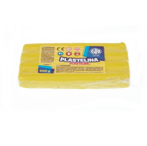PLASTELINA ASTRA 500 G ŻÓŁTA