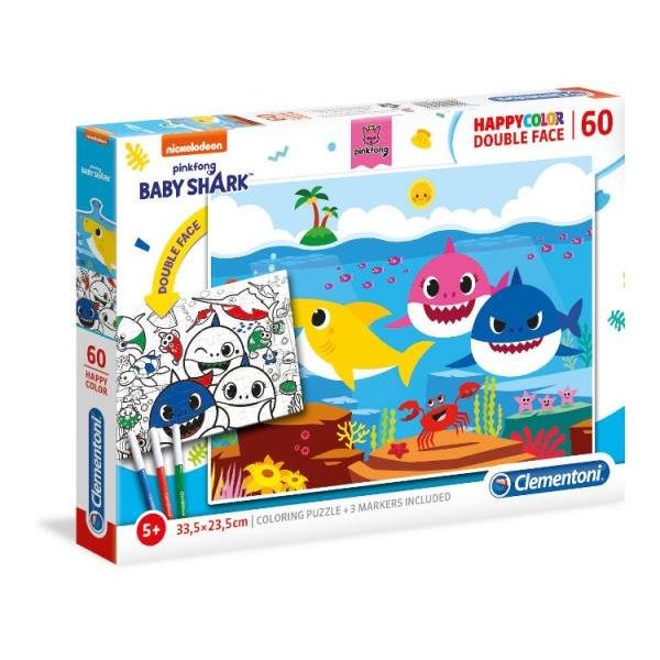 PUZZLE 60 DOUBLE FACE SHARK