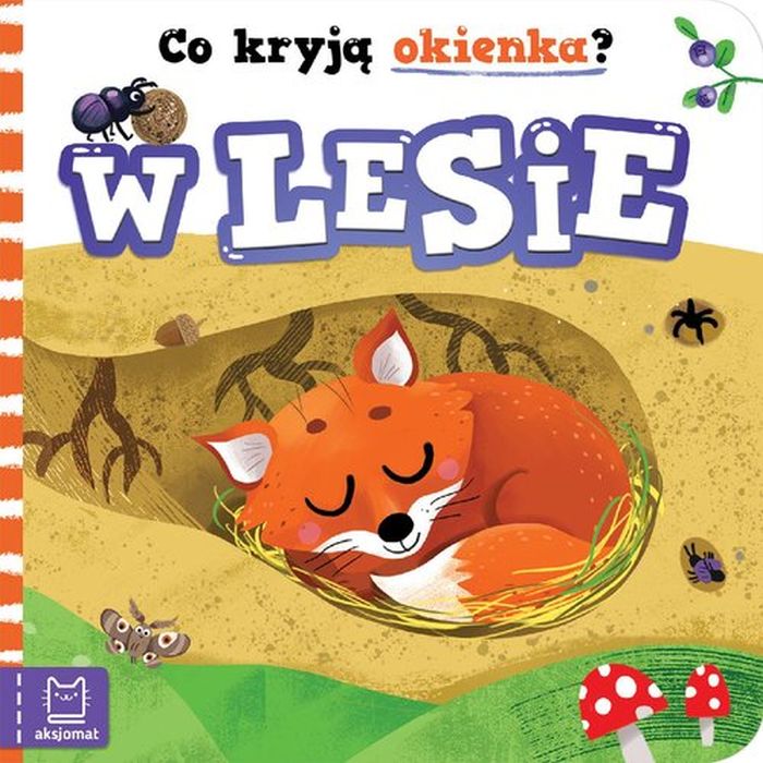 Książeczka Co kryją okienka? W lesie