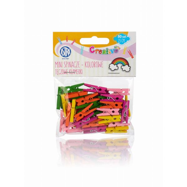 MINI SPINACZE KOLOROWE 50SZT