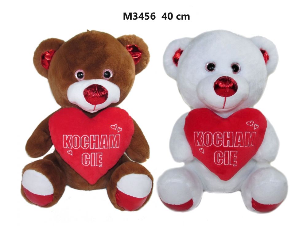 MIS 2 KOL 'KOCHAM CIE' 40CM 167002 WS