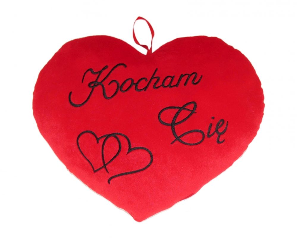 SERCE 1 ASST 'KOCHAM CIE' 30CM 159069 WS