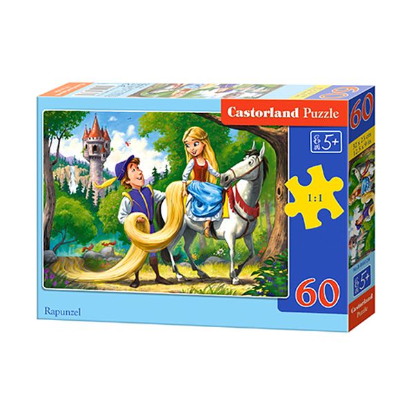 Castorland Puzzle 60 el. B-066124 Rapunzel @