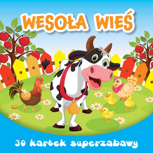 Kolorowanka 30 kartek superzabawy Wesoła Wieś