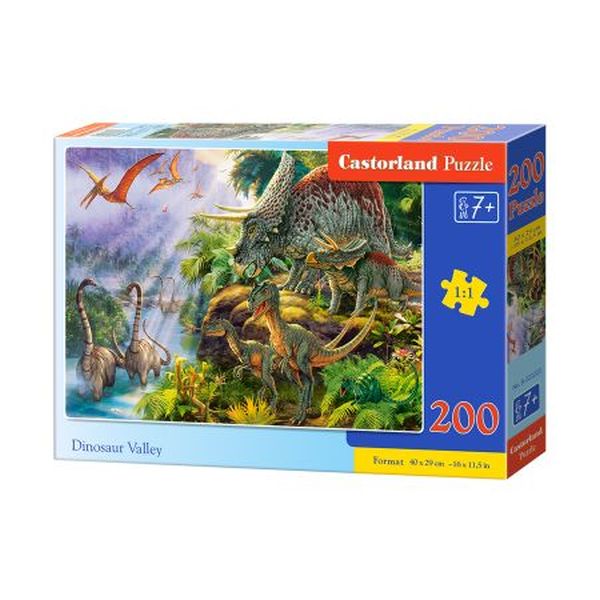 Puzzle 200 el. Dinosaur Valley