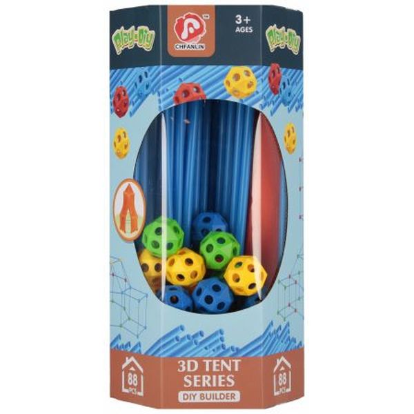 KLOCKI KONSTRUKCYJNE SŁOMKI KULE 16X32X16 MC WB 24 48