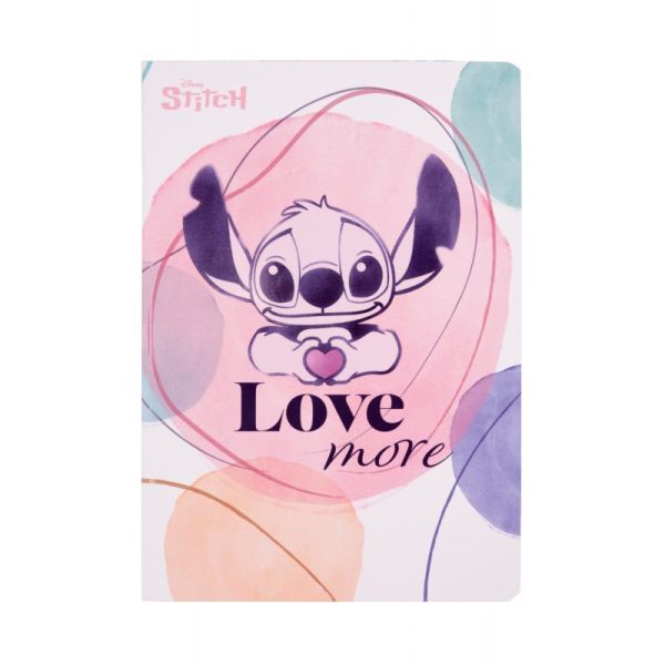 DISNEY FASHION - ZESZYT A5 - 60 K. KRATKA (m) - WZÓR 2 - STITCH