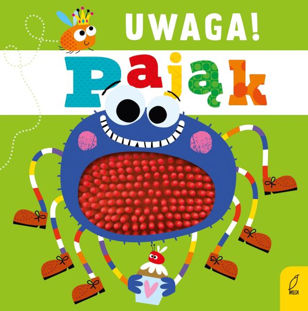 Książeczka Sensoryczna UWAGA, PAJĄK! Wilga
