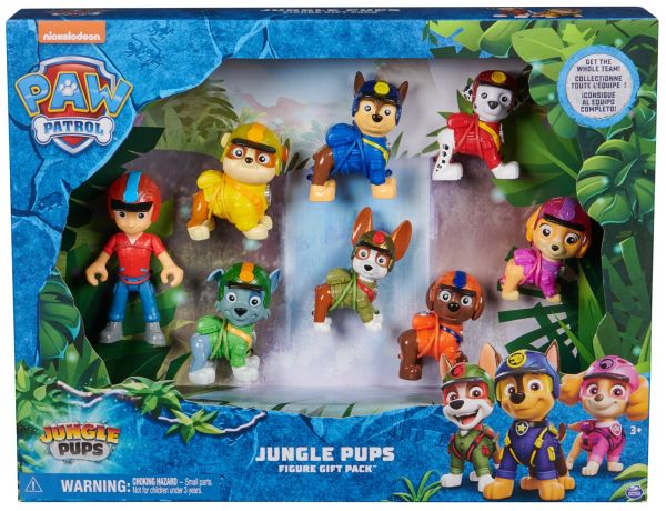 SPIN PSI PATROL JUNGLE 8 FIGUREK