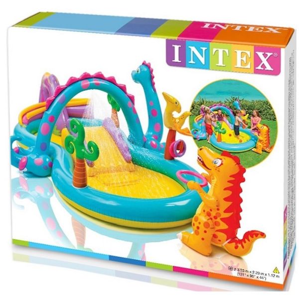 Wodny Plac Zabaw Dinozaur 302/229/112 Intex