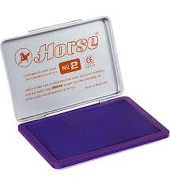 Poduszka do stempli HORSE nr 2 - fioletowa 110 x 70 mm
