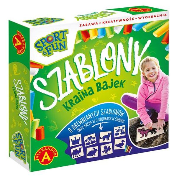 Sport&Fun. Szablony Kraina Bajek Alexander