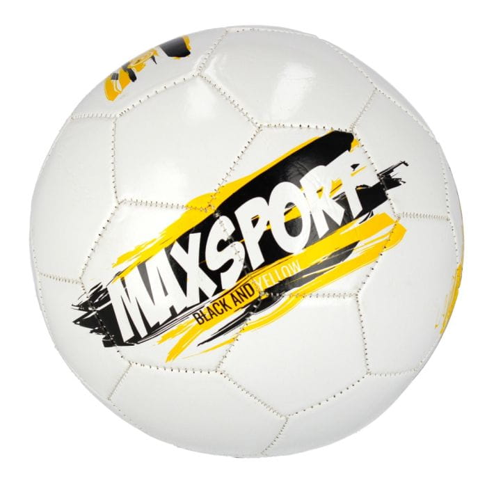 Piłka Nożna Max Sport Black&Yellow Artyk