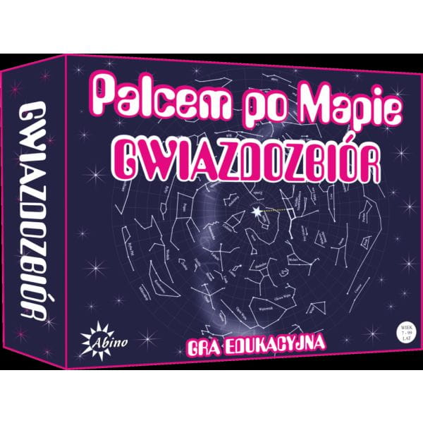 Abino Palcem po Mapie Gwiazdozbiór