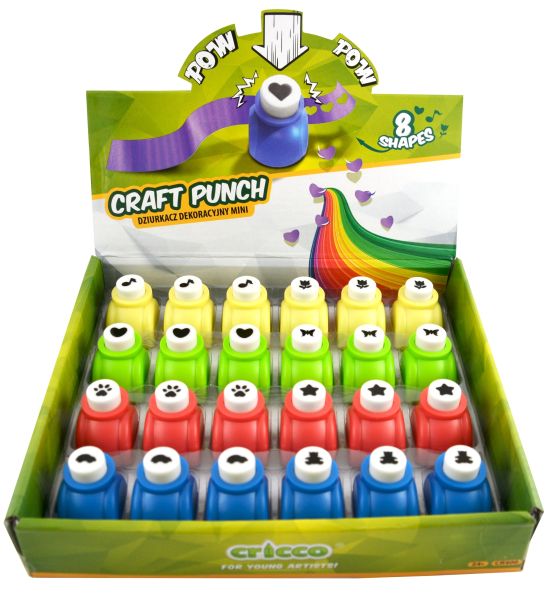 DZIURKACZ DEKORACYJNY MINI CROCO