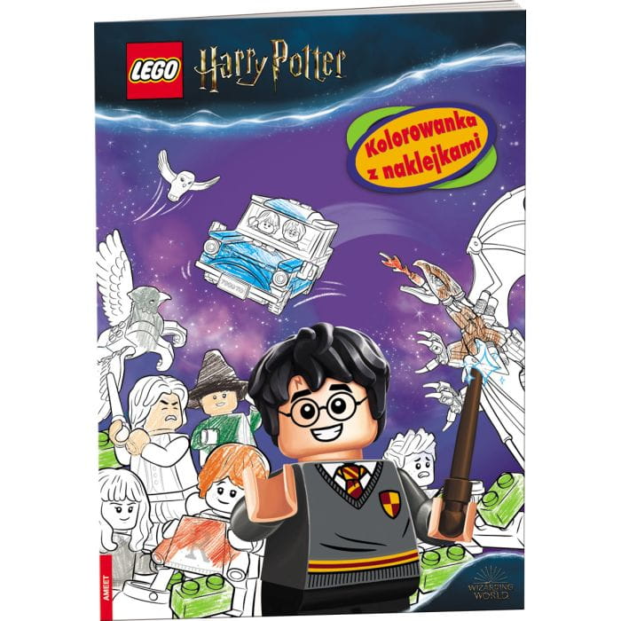 Lego Harry Potter. Kolorowanka z naklejkami