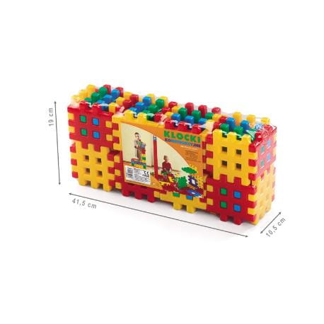 Marioinex Klocki Waffle- 48 elementów