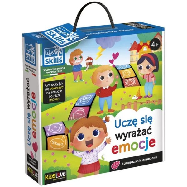 Gra "Uczę się wyrażać emocje" Lisciani, Life Skills