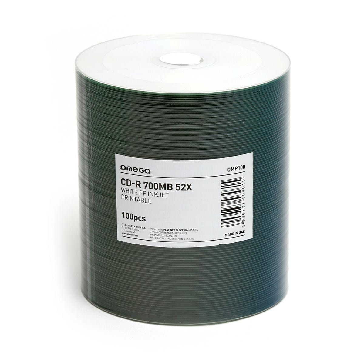 OM CD-R 700MB PRINT FF s-100 56461 biały - Henryx24