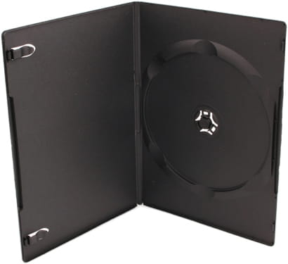 Pudełko 1xDVD SLIM Czarne 7mm - Henryx24