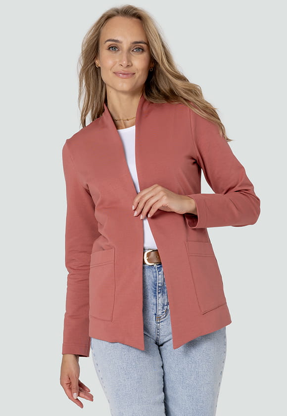 Blazer LOTUS - Tee-rosa