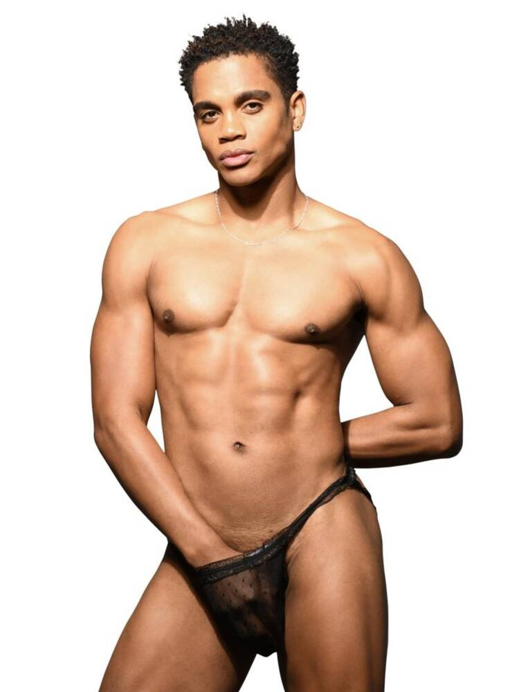 Jockstrap męski | UNLEASHED Boudoir Mesh Jock w/ ALMOST NAKED | Adrew Christian