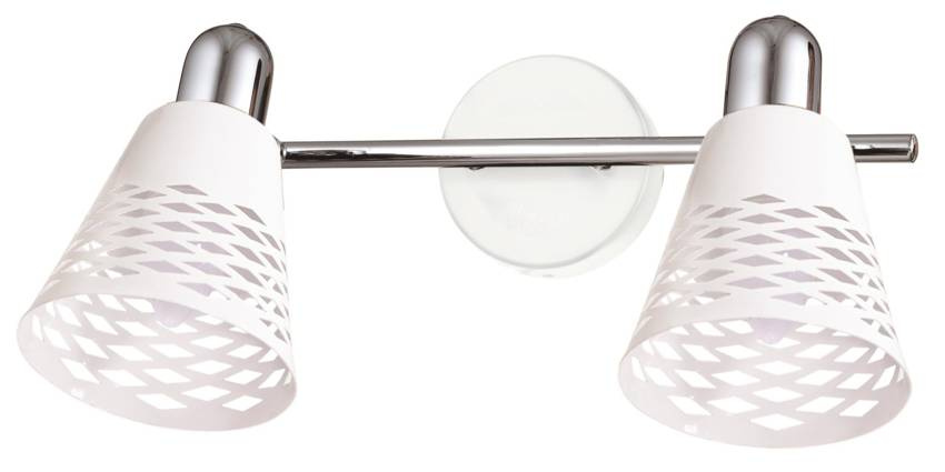 Lampa kinkiet 2x40W E14 Discovery biały