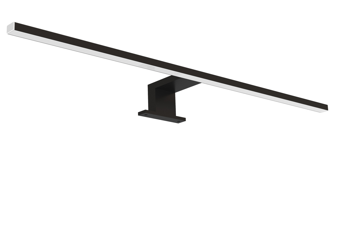 Lampka LED do łazienki czarna 60 cm