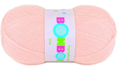 włóczka Bonbon Ince 100gr kol. 98320 / blady róż