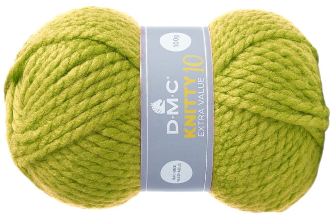 WŁÓCZKA DMC KNITTY 10 kol. 785 / limonkowy