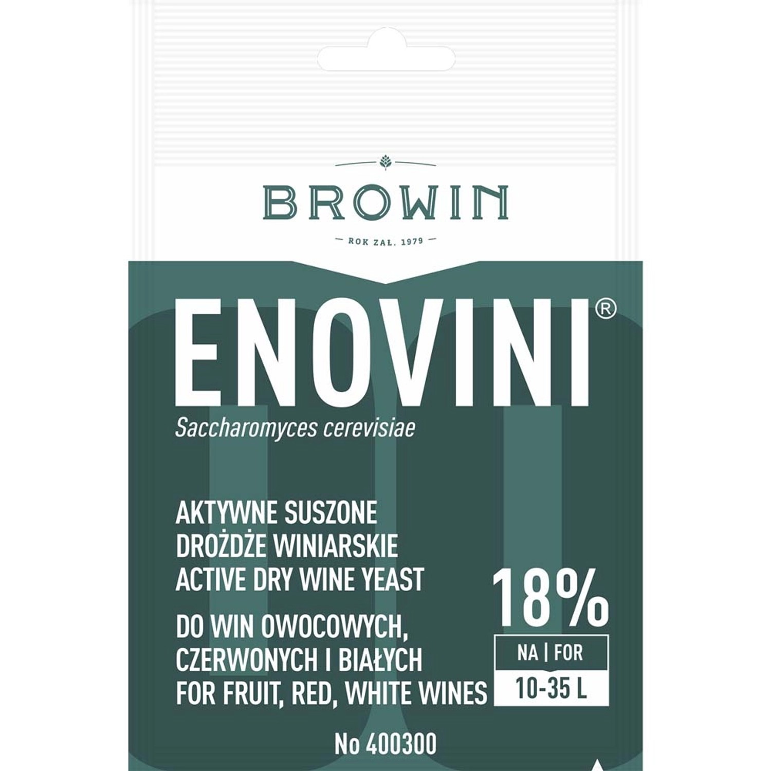 Drożdże suszone do wina Enovini - 7 g
