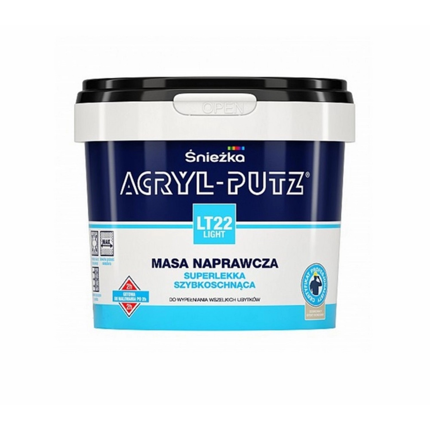Śnieżka Acryl-Putz LT22 masa naprawcza light 250 ml