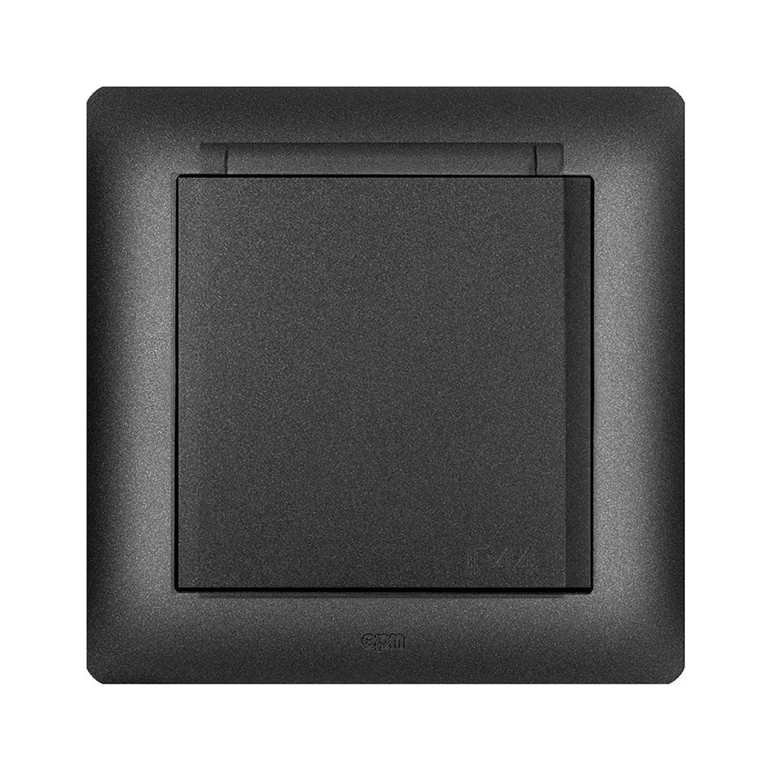 Elektro-Plast Gniazdo Astoria pojedyńcze 2P+Z IP44 czarne
