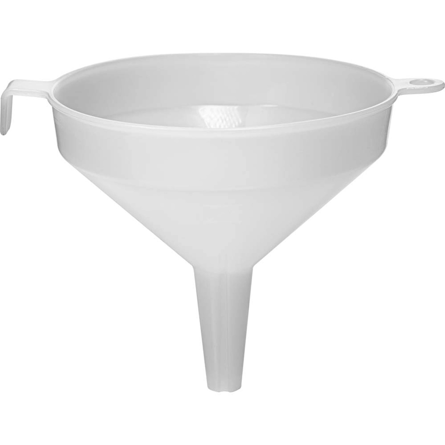 Lejek plastikowy biały - fi 10 cm