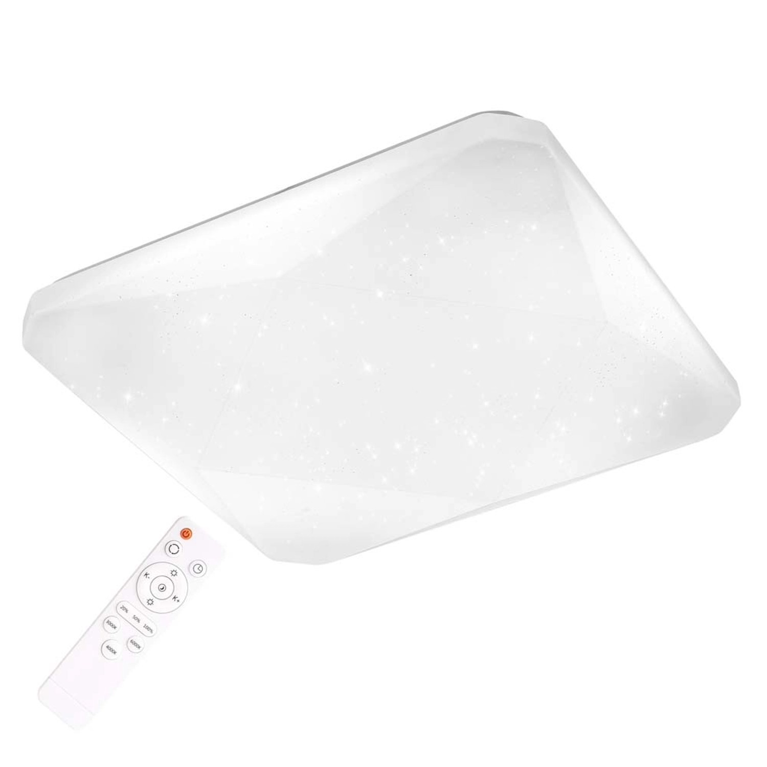 Sanico Plafon LED KASTOR skyeffect z pilotem 43 cm 72W 3000K-6500K 4320 lm