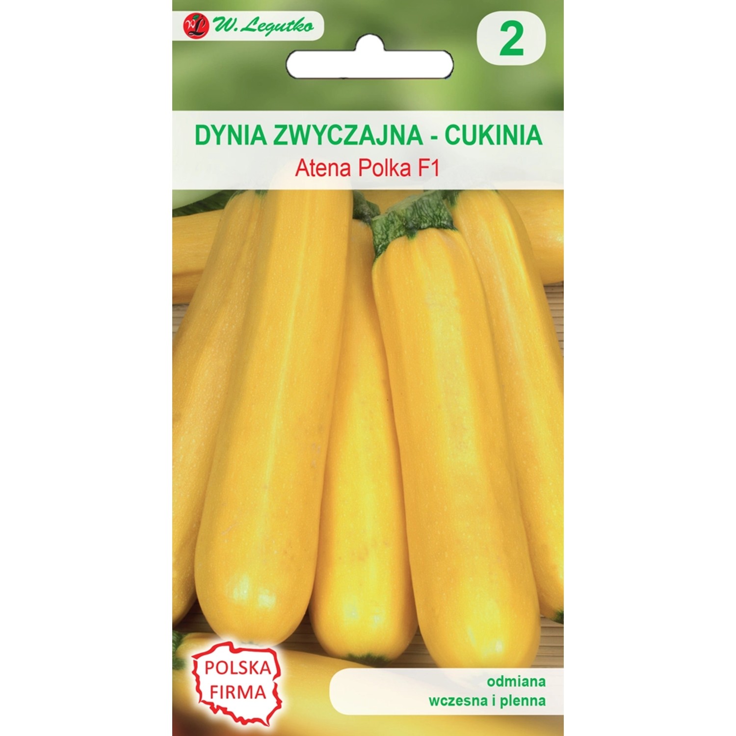 Dynia zwyczajna cukinia Atena Polk - 2 g