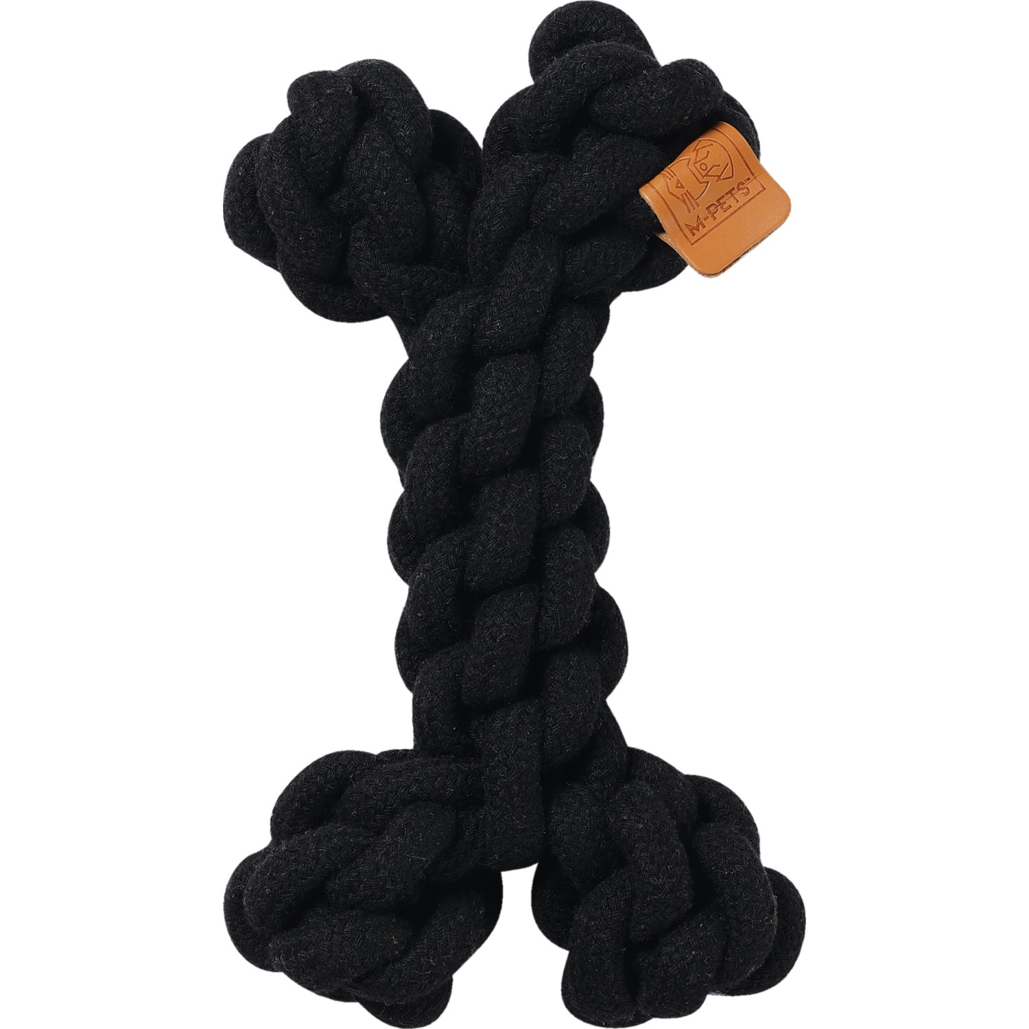Kość sznurkowa czarna - dł. 19 cm