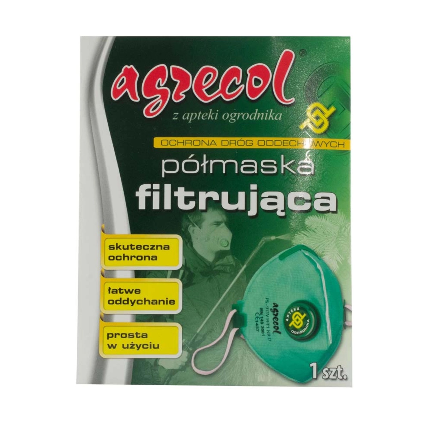 Agrecol Półmaska filtrująca