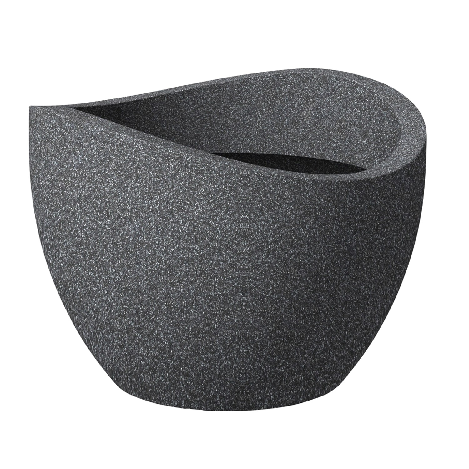 Scheurich Donica WAVE GLOBE granit śr. 30cm
