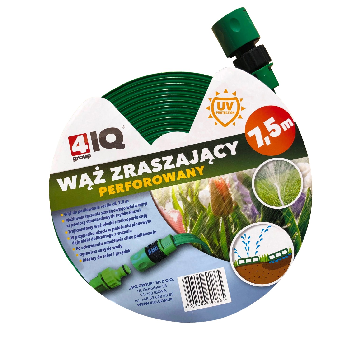 4IQ Wąż zraszający perforowany 7,5m