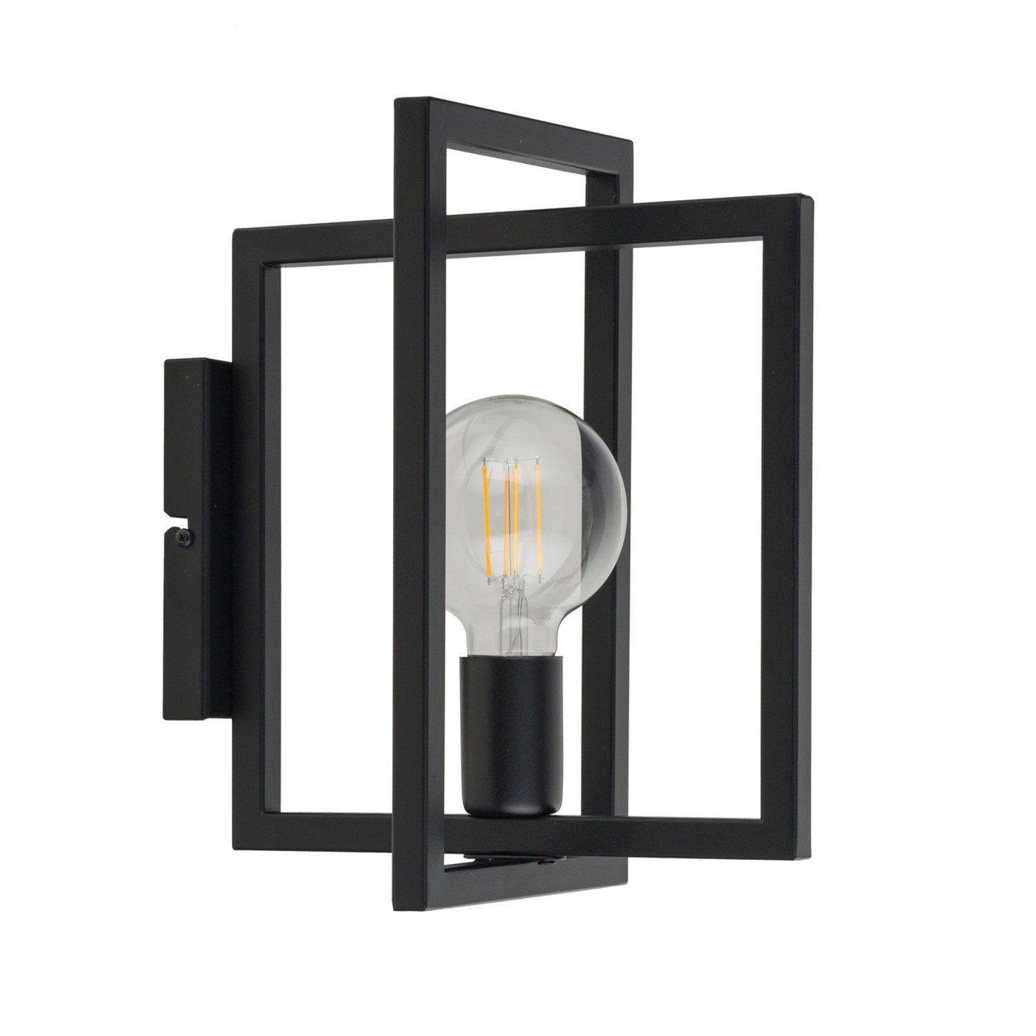 Kinkiet Eden czarny 1x60W E27