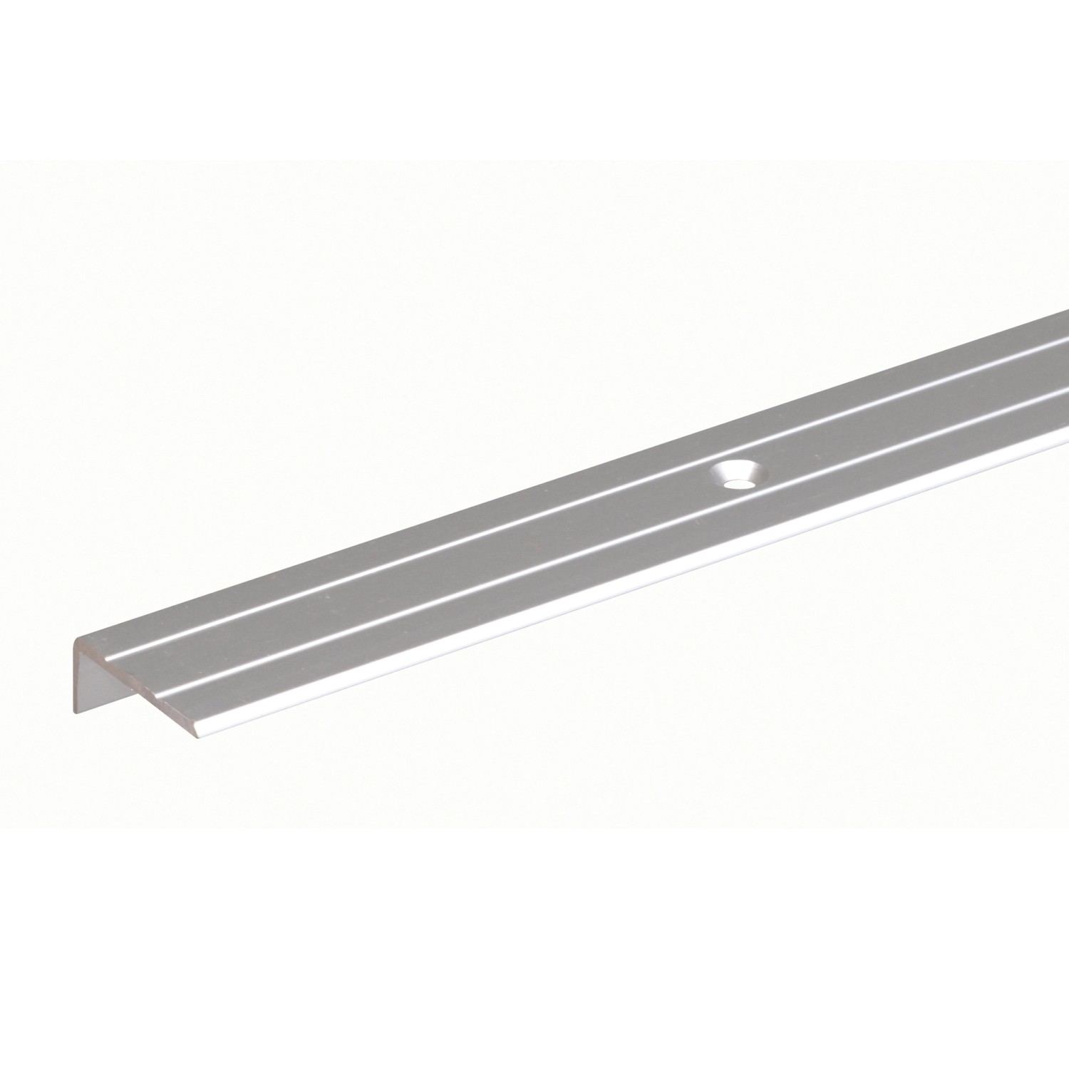GAH Alberts Profil schodowy aluminiowy 24,5 mm x 10 mm x 1000 mm