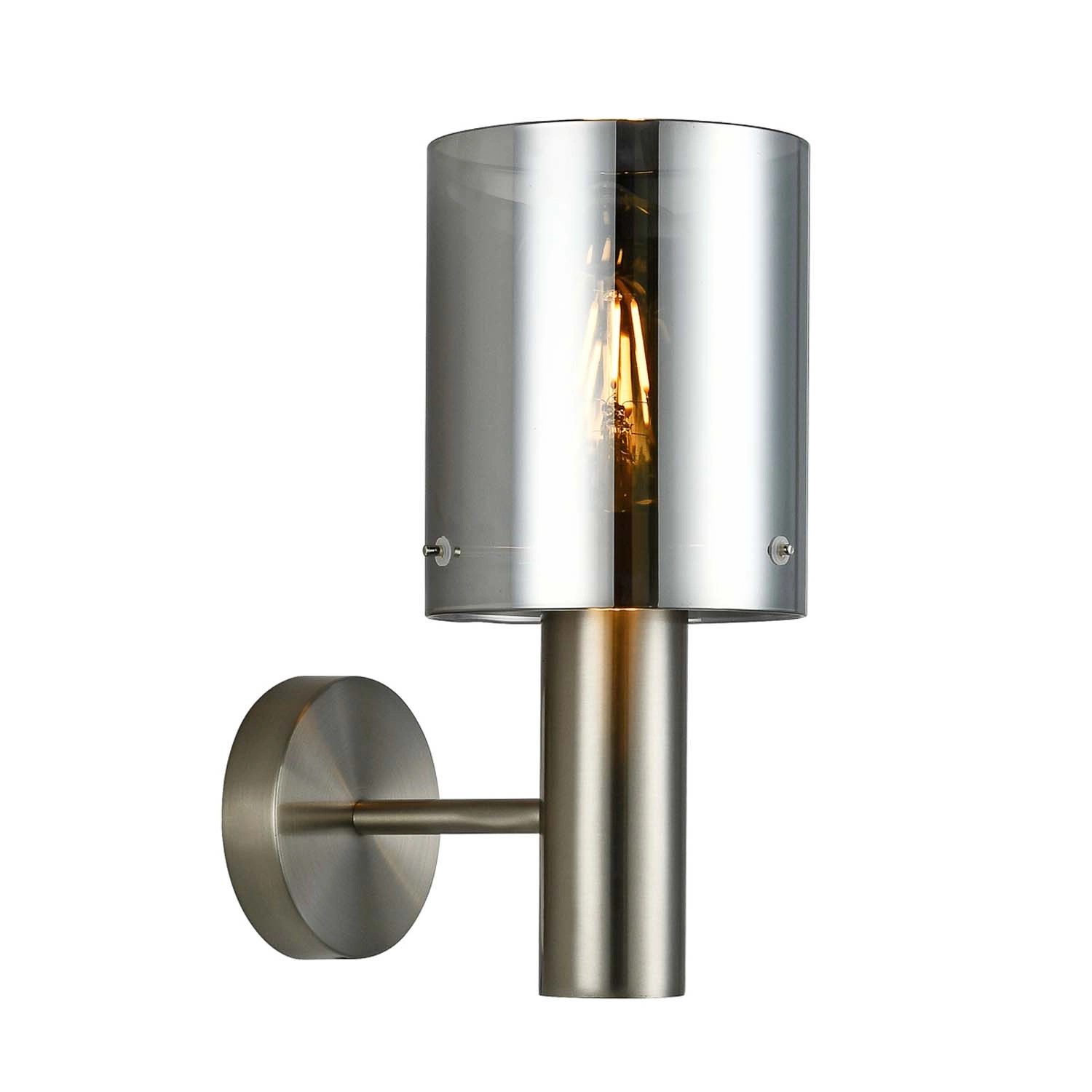 Italux Kinkiet SARDO satyna dymiona 1x40W E27